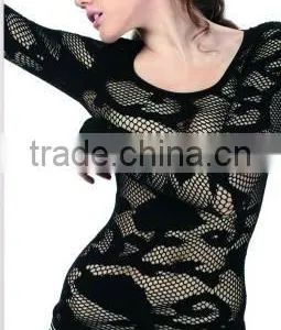 Hot Sexy Image Mesh Seamless Women Tight Tops thumbnail-1