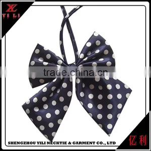 Elegant Ladies Logo Printed Tie Dye Bow Ties thumbnail-1