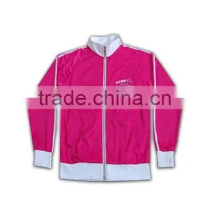 Great Workmanship Popular 100% Cotton Pink Quilted Sweatshirts thumbnail-6