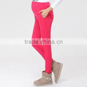 Pregnant Women Pants, High-waisted Pants, Thick Warm Pants thumbnail-4
