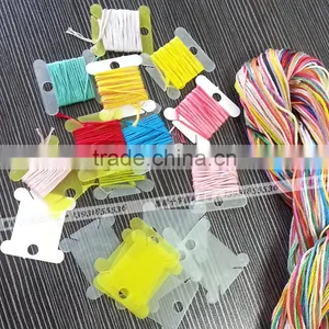 Embroidery Tools Plastic Floss Bobbins Threading Board for Sewing thumbnail-1