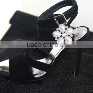 New Design High Heel Shoe Clips Wedding Decorative Shoe Scraper For Hair Jewelry thumbnail-3