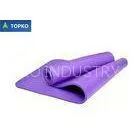 Folding Soft Extra Wide Yoga Mats Purple With Logo Printing / Custom Pattern thumbnail-1