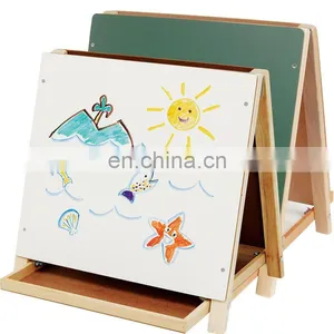 Wholesale Art Kids Cute Mini Easel Stand Magnetic Drawing Board thumbnail-4