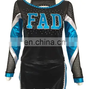 Cheap Price Custom Designed Dongguan Girls Cheerleading Uniforms Sexy thumbnail-1