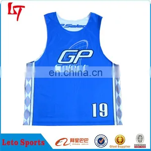 Wholesale Custom Youth Lacrosse Reversible Jerseys/Lacrosse Mesh Wholesalers thumbnail-4