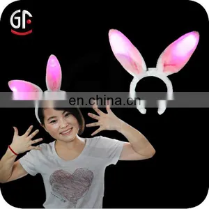 Christmas Led Gift Light up Red Devil Horns Led Headband thumbnail-1