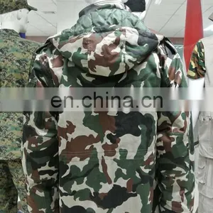 Good Quality Woodland Winter Men Jacket for Army thumbnail-3