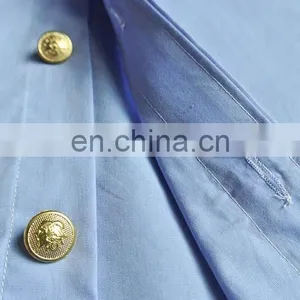 Hot Selling High Quality Long-Sleeve Military Man Shirt of 100% Cotton thumbnail-5