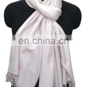 New Style Silk Pashmina Wool Shawls, Stoles, Pashmina Shawls thumbnail-2