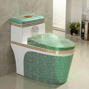 Sanitary Ware One Piece Dual-flush wc Ceramic Ridge Toilet Chaozhou thumbnail-2