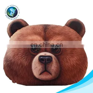 Fashion 3D Printing Decorative Throw Sofa Cushion Cheap Cute Soft Plush Animal Shaped Pillow thumbnail-1