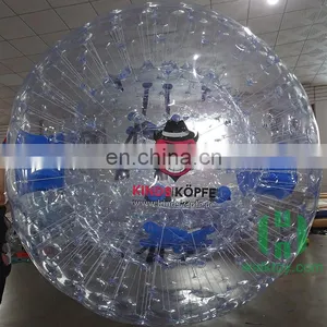 HI 3m 0.8mm TPU Inflatable Human Sized Hamster Ball Adult Zorb Ball thumbnail-2