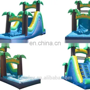 HI Gaint Inflatable Water Slide With Pool for Sale for Adult thumbnail-2