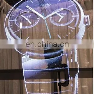 Online Shipping Wifi 50cm, 65cm, 100cm With Best Price 3d Hologram Advertising Fan Holographic 3d Led Fan Display thumbnail-3