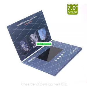 Business Promotion Marketing Tool Digital 7 Inch Lcd Screen Video Card Brochure thumbnail-3