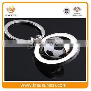 Custom Revolve Epoxy Enamel Stamping Zinc Alloy Logo With Keychain thumbnail-5
