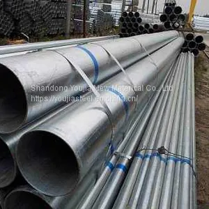 S235 S275 Carbon Seamless / Welded Galvanized Steel Pipe, GI Tube thumbnail-1