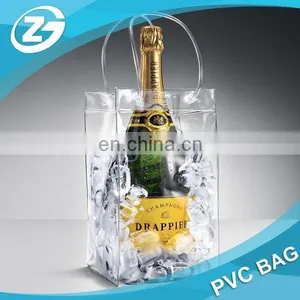 Durable PVC Water Resistant Bottle Wine Ice Bag thumbnail-1