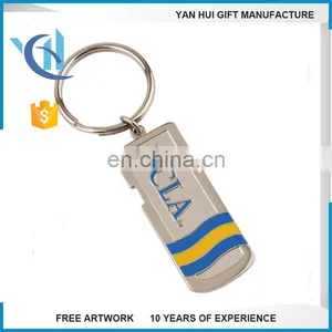 Custom Made Fancy Teardrop Locket Zinc Alloy Metal Keychain thumbnail-4