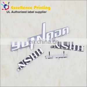 Custom Private Sticker Car Metal Nameplate thumbnail-2
