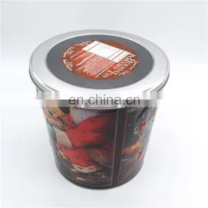 Durable Food Safe Hot Saled Wholesale Popcorn Tin Can Bucket thumbnail-3