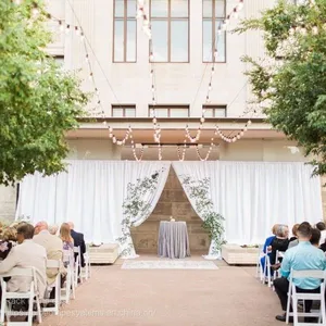 Adjustable Pipe and Drapes Wedding Tent Party Exhibition Photo Booth Event Curtain Backdrop thumbnail-5