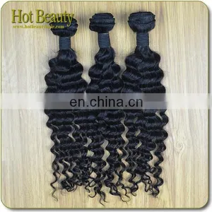 No Synthetic Malaysian Human Hair Bundles Deep Curly Made In China thumbnail-2