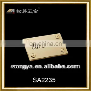 SongA High Quality and Hot Sale Metal Lable thumbnail-1