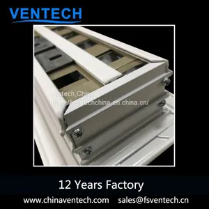 Aluminum Air Diffuser Supply Air Diffuser Linear Slot Ceiling Diffuser thumbnail-5