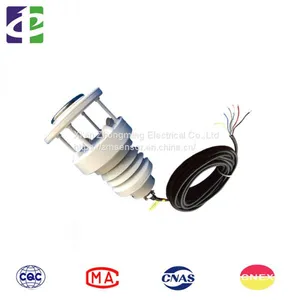 6 Parameters Weather Station Sensor With Piezoelectric Rainfall Sensor Agricultural Weather Station thumbnail-1