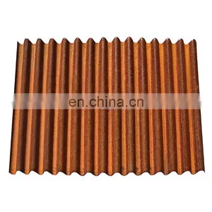 A606 Type 4 Corrugated Corten Steel Roofing Sheet thumbnail-1