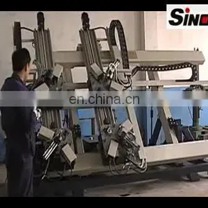 Aluminum Window Automatic Four Corners Aluminum Profile Crimping Machine thumbnail-1