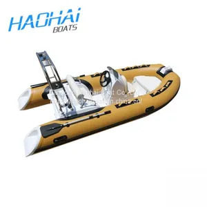 Zodiac Fiberglass Mini Inflatable Rib Boat 12.8 ft RIB 390 Boat thumbnail-5