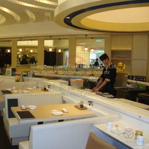 Restaurant Delivery System Equipment Sushi Conveyor for Sale thumbnail-5