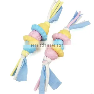 Soft Material Dog Chew Toy Combination Different Design Macaron Color thumbnail-5