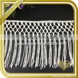 2016 Hot Style Handmade Long Polyester Silk White FT-008 thumbnail-1
