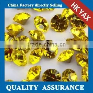 T0522 Free Sample Chatons Rhinestone Stones Foiled Point Back Crystal Strass for Jewelry Decoration thumbnail-4