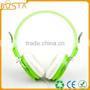 Hot Fashion Stylish on Sale Popular KT Style Green Headphone thumbnail-3