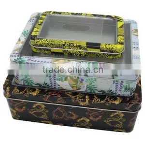 Tin Box With Clear PVC Window thumbnail-2