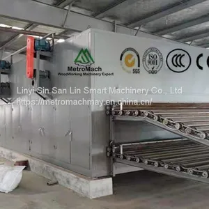 Woodworking Plywood Core Veneer Roller Conveyor Dryer Machine thumbnail-3