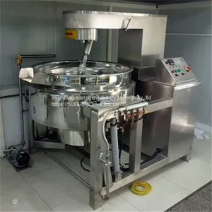 Latest Design Hot Sauce Making Machine Jacketed Kettle Cooking Machine With Planetary Mixer thumbnail-3
