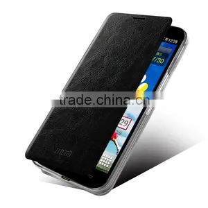 MOFi RUI Series PU Leather Flip Mobile Phone Cases Cover for TCL 3N, TCL M2M, TCL M2U thumbnail-2