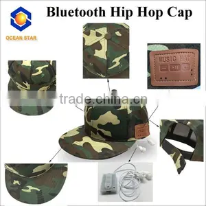 Bluetooth Baseball Cap Spring and Summer Outdoor Leisure Hip Hop Cap Bluetooth Flat-brimmed Hat thumbnail-1