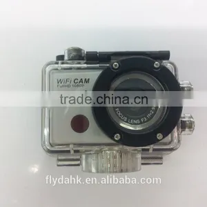 30m Waterproof 1080p Underwater Action Camera Wifi Sports DV F21 With Remote Control Sport Dv. thumbnail-3