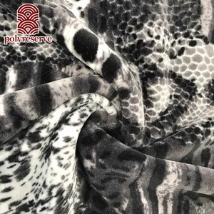 POLYRESERVE Geometric Textile One Side 2022 New Designed Faux Fur For Cover And More thumbnail-1