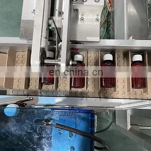 2021 Automatic New Type ZH-130 Supplier Tablet Capsule Pill Cylinder Shaped Bottle Tube Cartoning Machine thumbnail-5
