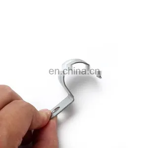 Custom Galvanized Sheet Metal Hinged u Type Pipe Hose Stainless Steel Clamp Fittings thumbnail-2
