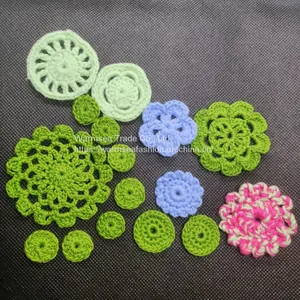 Handcraft Garment Accessories Handmade Cotton Appliques thumbnail-3