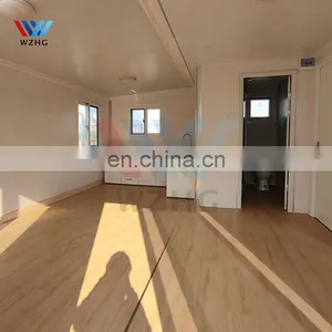 Low Cost Prefab 2 3 Bedroom Modular Homes Granny Flat Villa Design and Drawing thumbnail-3